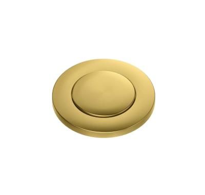 Quadri Oxford set de scurgere aurie pentru chiuvetă, incluzând preaplin și buton push-to-open auriu 1208967588