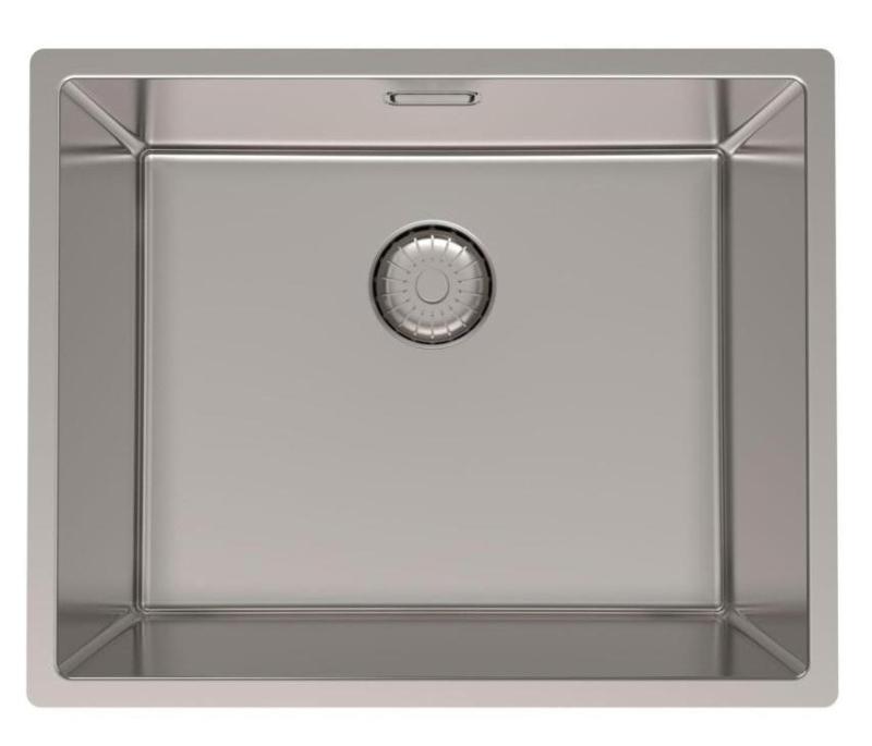Pure.Sink Prestige chiuvetă din inox 50x40 cm rază de 10 mm montaj sub-blat, la nivel și pe blat PPG5040-02