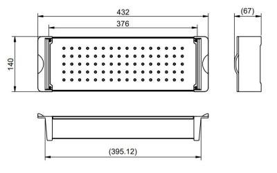 Pure.Sink Prestige cuvă de inserție pentru chiuvetă Aur PPGCL40-60