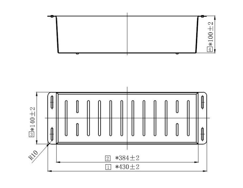 Pure.Sink Exclusivo Tavă pentru chiuvetă Gun Metal COL-GunMetal