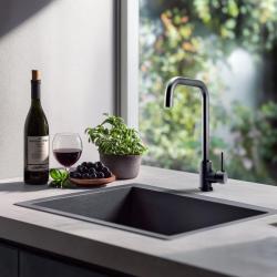 Pure.Sink Elite Steel Pure baterie de bucătărie PVD Gun Metal PS8010-61