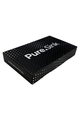 Pure.Sink Elite Steel Spark-S robinet de bucătărie din oțel inoxidabil cu duză extensibilă PS8041-02