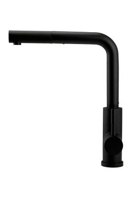 Pure.Sink Elite Steel Spark-S baterie de bucătărie Negru Mat cu duză extensibilă PS8041-10