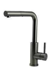 Pure.Sink Elite Steel Spark-S baterie de bucătărie PVD Gun Metal cu duză extensibilă PS8041-61