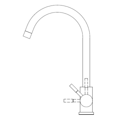 Pure.Sink Elite Steel Stream robinet de bucătărie din oțel inoxidabil PS8044-02