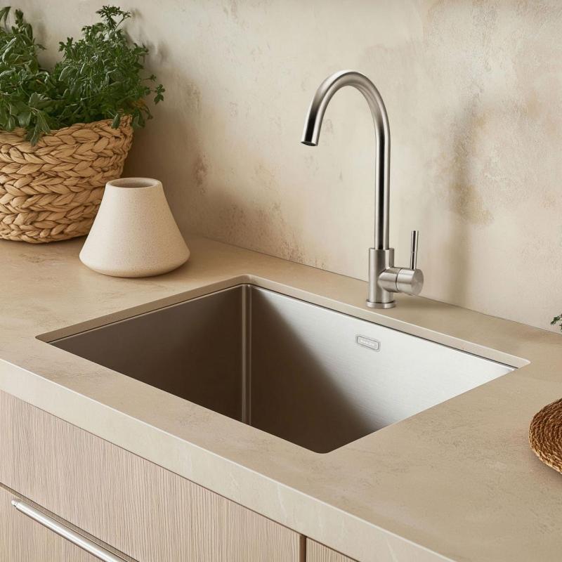 Pure.Sink Elite Steel Stream robinet de bucătărie din oțel inoxidabil PS8044-02