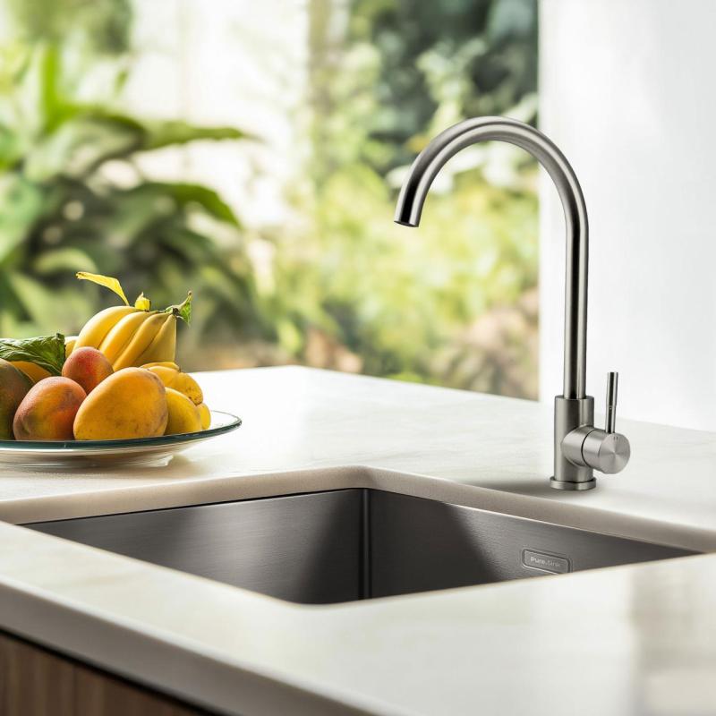 Pure.Sink Elite Steel Stream robinet de bucătărie din oțel inoxidabil PS8044-02