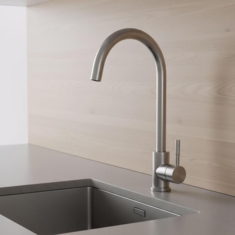Pure.Sink Elite Steel Stream robinet de bucătărie din oțel inoxidabil PS8044-02