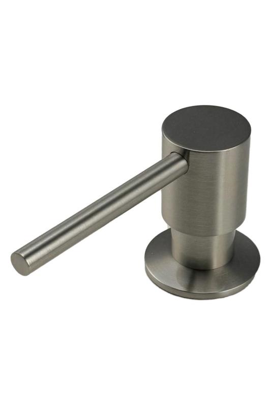 Pure.Sink Elite Steel Shine dispenser pentru săpun încorporabil din oțel inoxidabil, reîncărcabil de sus PS9010-02.