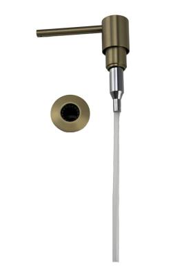 Dispenserul de săpun Pure.Sink Elite Steel Shine Negru mat PS9010-10