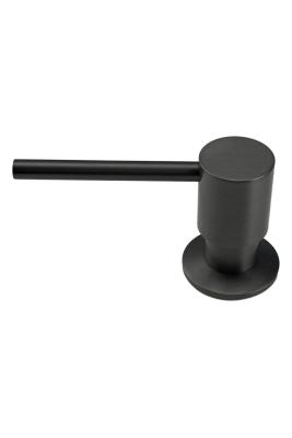 Pure.Sink Elite Steel Shine încorporat Dozator de săpun PVD Gun Metal reîncărcabil de sus PS9010-61