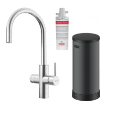 Franke Maris water hub 7L boiler 3-1 cu robinet electronic de apă clocotită Touch inox cu set de amestecare waterhub 1208967850