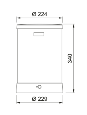 Franke Maris water hub boiler de 4L 3-1 cu robinet de apă clocotită mecanic Twist din oțel inoxidabil 160.0711.523