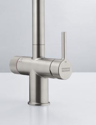 Franke Maris water hub boiler de 4L 3-1 cu robinet de apă clocotită mecanic Twist din oțel inoxidabil 160.0711.523