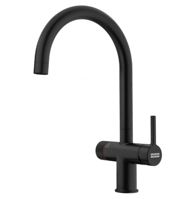 Franke Maris water hub 4L boiler 3-1 cu robinet mecanic Twist pentru apă clocotită, negru mat, cu set de amestecare waterhub 1208967861