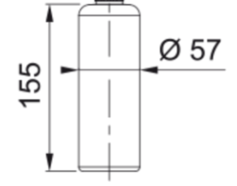Franke Atlas Recipient din plastic pentru dozator de săpun rezervor 133.0641.890