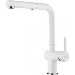 Franke Active L Robinet de Bucătărie Polar White Alb cu Duș Extractibil 115.0653.387