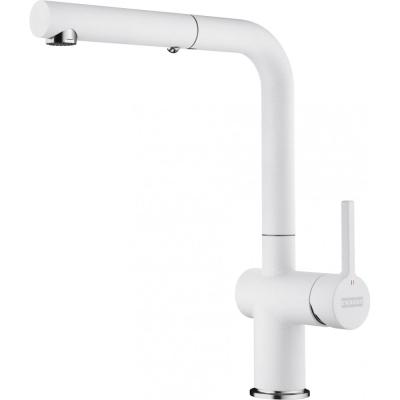 Franke Active L Robinet de Bucătărie Polar White Alb cu Duș Extractibil 115.0653.387