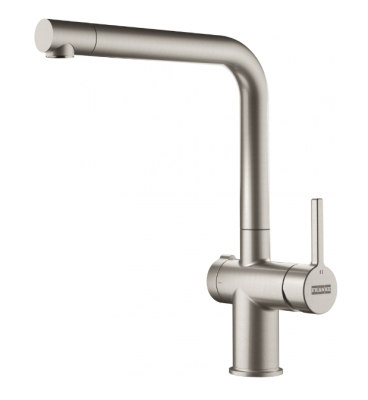 Franke Active Twist Monocomandă Robinet de Bucătărie Inox cu Gura Fixă și Control Integrat al Deșeurilor 115.0653.504