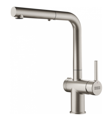 Franke Active Twist Robinet Monocomandă din Inox cu Gură de Scurgere Extensibilă și Funcție Integrată de Operare a Deșeurilor 115.0653.505