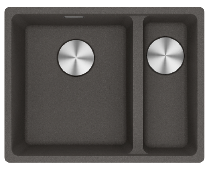 Franke Maris MRG 160-34-15 Fragranite Slate Grey Chiuveta Grijs, închis la culoare Bacă Stânga Montare de jos 125.0714.608