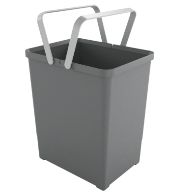 Franke Rechteckiger Kunststoffeimer - 18 Liter für Sorter Garbo 45 Abfallsortiersystem 133.0251.270