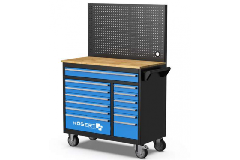 Dulap de atelier Hoegert cu panou de perete