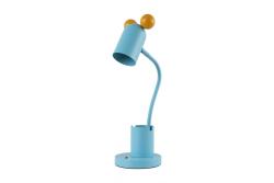 Lampa de birou MOUSE, 0215, max. 250 V, 50/60 Hz, 1*E27, max. 25 W, diametru 8 cm, IP20, albastru