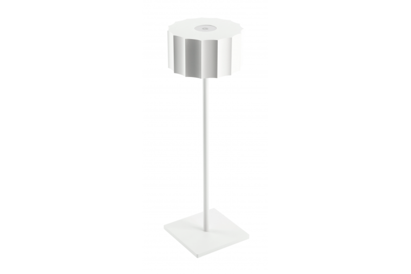 Lampă de masă cu LED AZELIA, 2,5W, 200lm, DC 5V, 1A, 4000 K, baterie 4000 mAh, reglabilă, albă