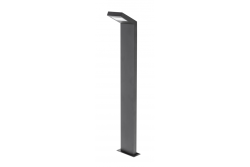Lumină de grădină LONDON LED, 10W, 720lm, IP54, AC220-240V, 50/60Hz, 4000K, post drept, 78 cm, negru