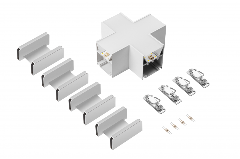 Cuplaj + VINEA, LED, Alb