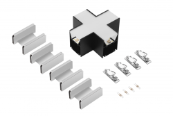 Conector + VINEA, LED, Negru