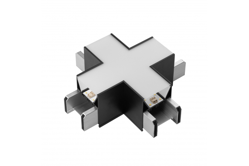 Conector + VINEA, LED, Negru