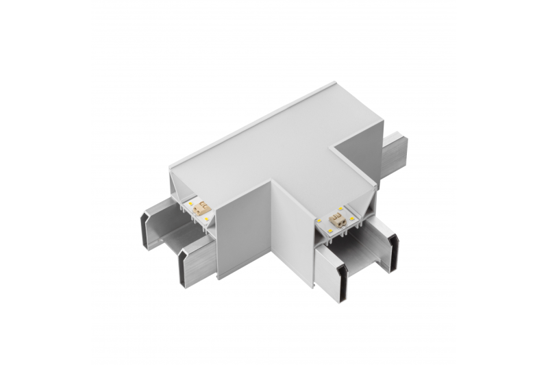 VINEA Conector T, LED, alb