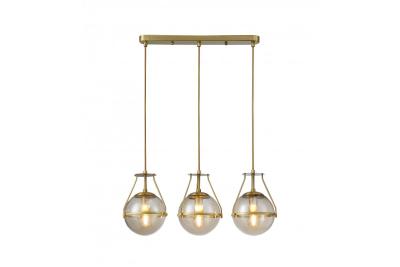 Lumină de tavan DROP 3, 6335, AC220-240V, 50/60Hz, 3*E27, max.25W, lungime 68 cm, aurie