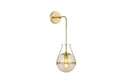 Aplică de perete DROP 4, 7110, AC220-240V, 50/60Hz, 1*E27, max.40W, aurie