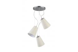 Lumină de tavan KASEL 3, 5314, AC220-240V, 50/60Hz, 3*E27, max.40W, medie 46 cm, crem.