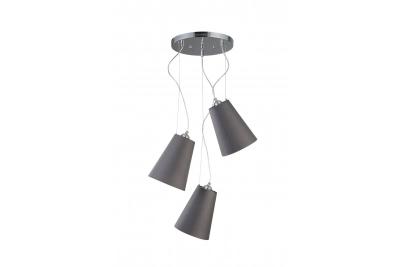Lustră de tavan KASEL 3, 6229, AC220-240V, 50/60Hz, 3*E27, max.40W, medie 46 cm, gri