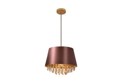 Lumină de tavan NESTO, 6083, AC220-240V, 50/60Hz, 1*E27, max.40W, IP20, medie 30 cm, maro