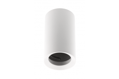 Corp de iluminat de tavan TIPO alum, 65X115, IP20, max 50W, rotund alb