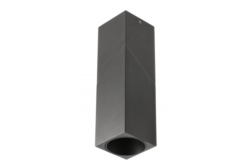 Lumina de tavan VIRGO, max. 250V, 50/60Hz, 57x57x152mm, IP20, max. 20W, Pătrat, Negru