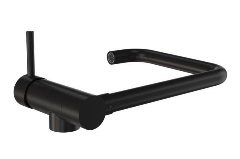 Graniteland Serenity Robinet de bucătărie negru cu gura pliabilă 1208969533.