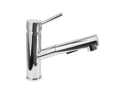 Landul Granit Ceres Baterie de Bucătărie Cromată cu Duză Extensibilă și Duș de Mână cu Dublă Funcție 1208969535