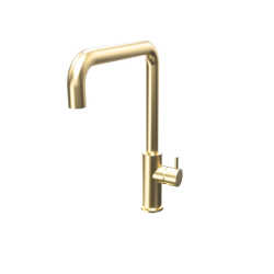 Robinet de bucătărie Waterevolution Flow cu ieșire pivotantă dreptunghiulară din alamă T158HLE