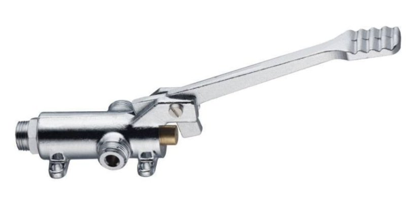 PB Pedal Line Robinet cu pedală pentru picior cromat pentru montaj pe podea 1208969744