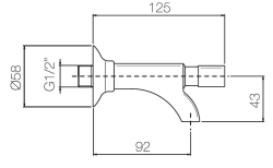 PB Grădină Robinet cu Buton Frontal 1208969796