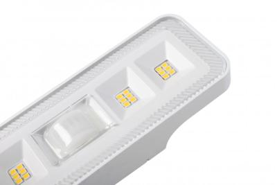 Corp de iluminat solar cu detector de mișcare și amurg DAVOS, LED, 1000lm, 4000K, 2000mAh, IP54, alb