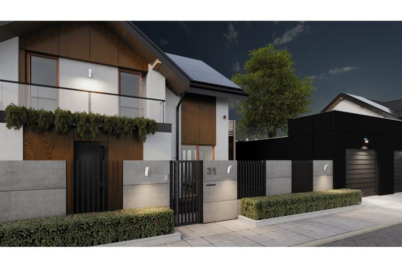 Corp de iluminat solar cu detector de mișcare și amurg DAVOS, LED, 1000lm, 4000K, 2000mAh, IP54, alb