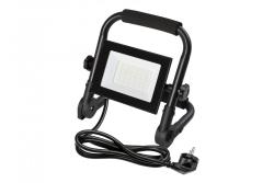 NELI Proiector portabil, LED, 30W, 2700lm, 6400K, AC220-240V, IP65, cablu 1.5m