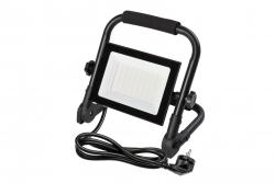 NELI Proiector portabil, LED, 50W, 4500lm, 6400K, AC220-240V, IP65, cablu de 1,5m